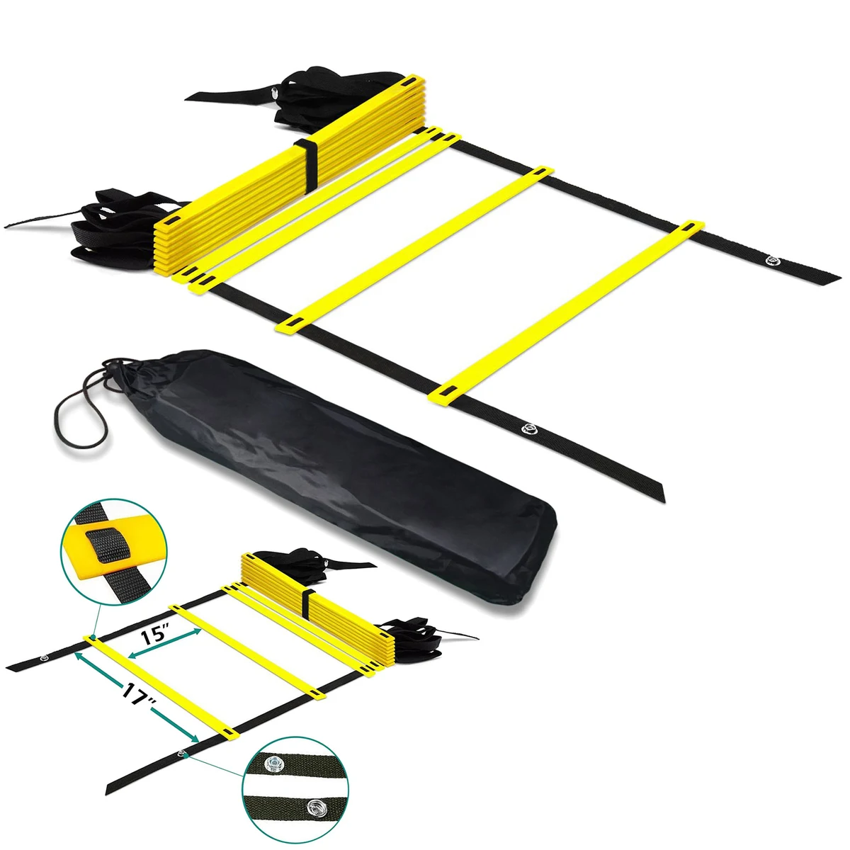 Agility Ladder with Carry Bag 1