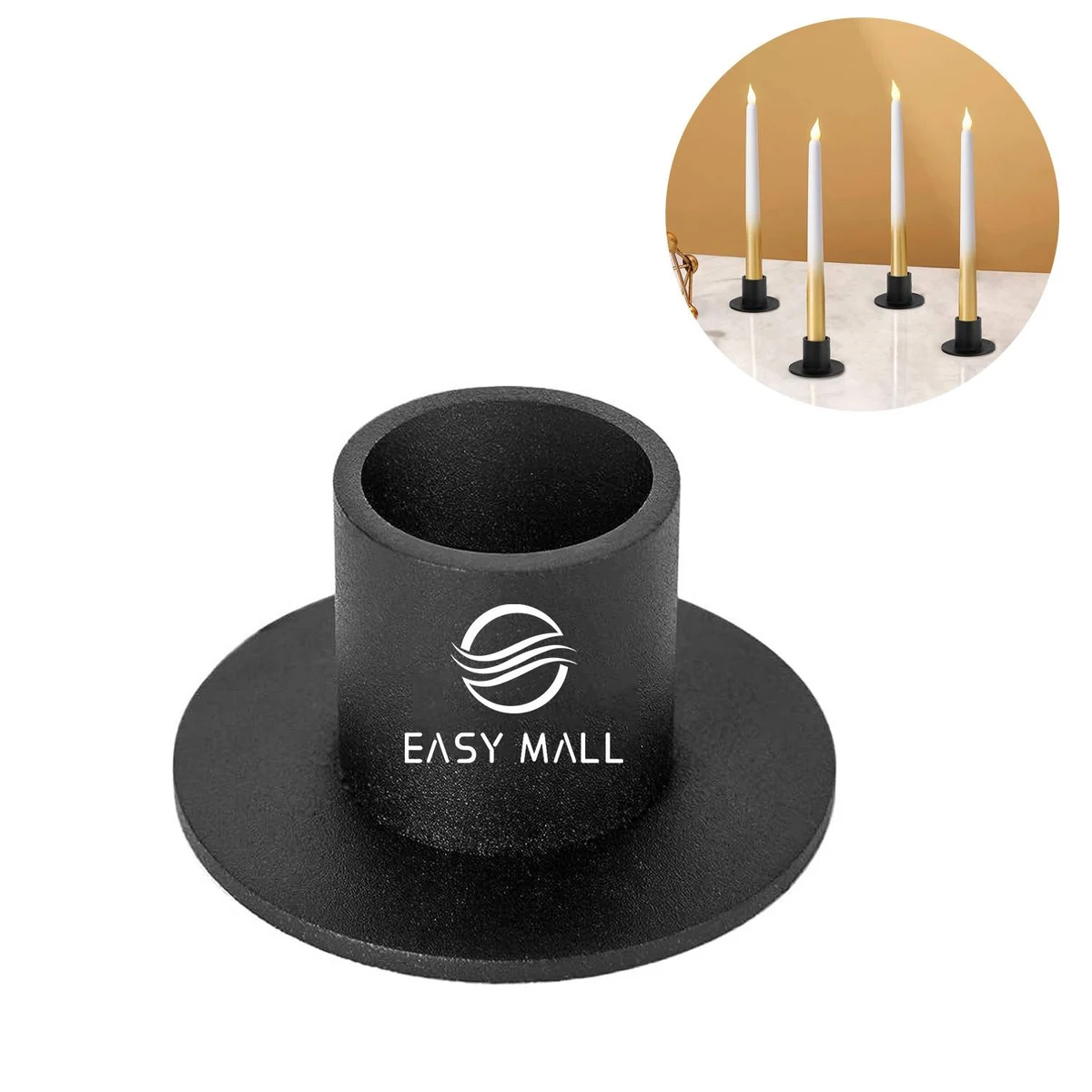 Retro Iron Candle Holder 1