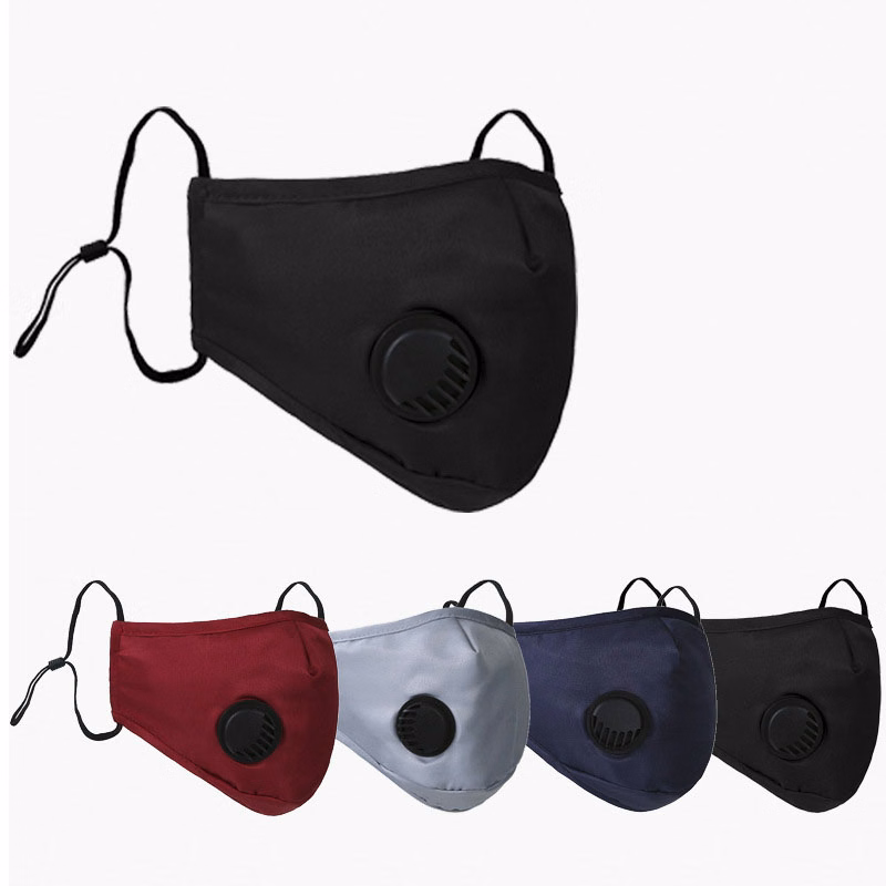 Washable Face Mask W/ Breathing Valve