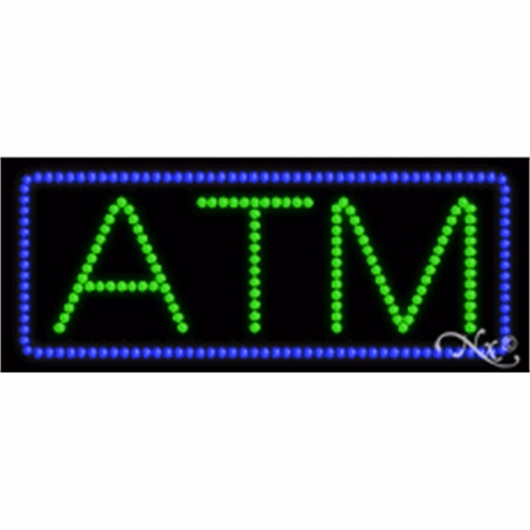 ATM LED Sign
