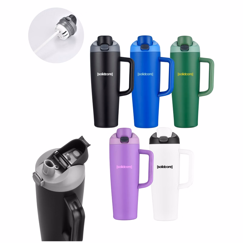 Union Printed - 30oz Vacuum Bottle Mug w/ Infuser Insert