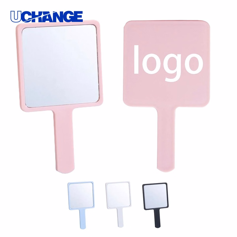 Custom Mini Rectangle Handheld Makeup Mirror