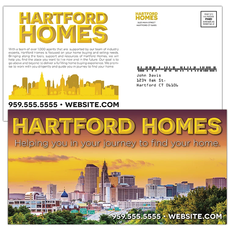 Laminated Postcard 10.5x5.5 1