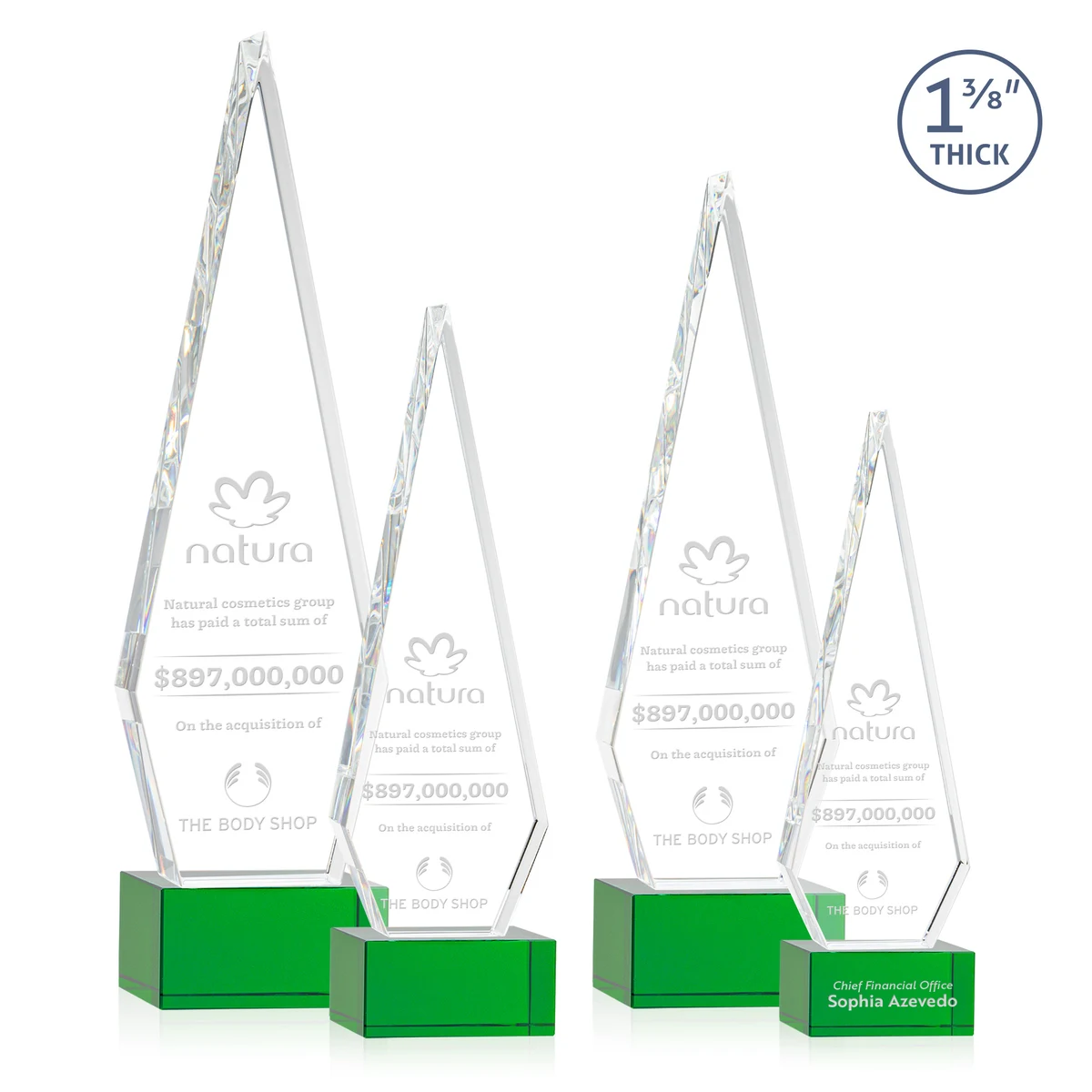 Springfield Award on Hancock Base - Green 1