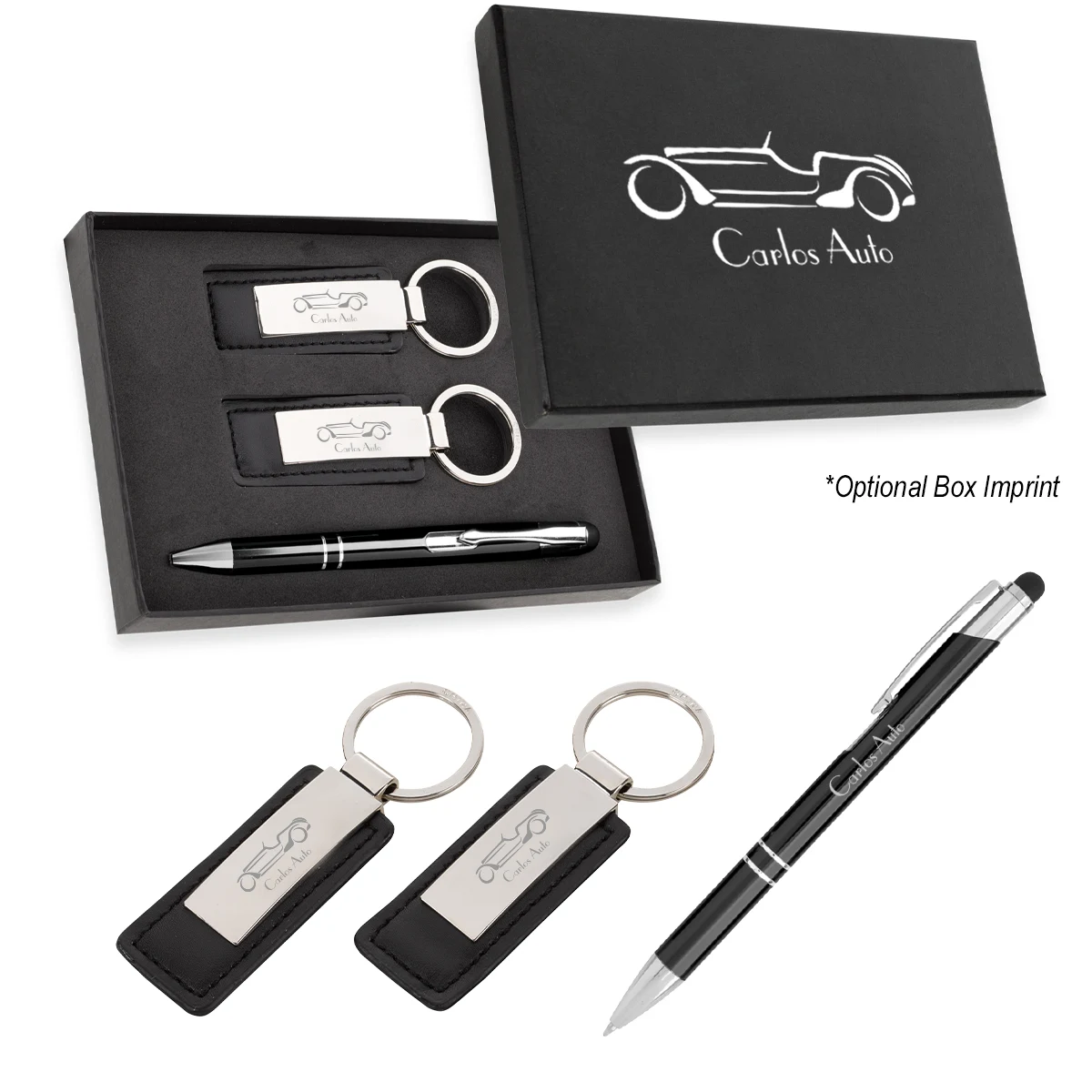 Sprint Stylus Pen & Leatherette Key Tag Gift Set 1