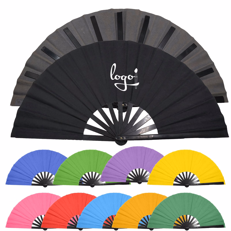 Kung Fu Plastic Fan Dance Fan