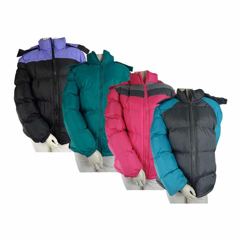 Women's Puffer Jacket - Assorted Colors S-2X