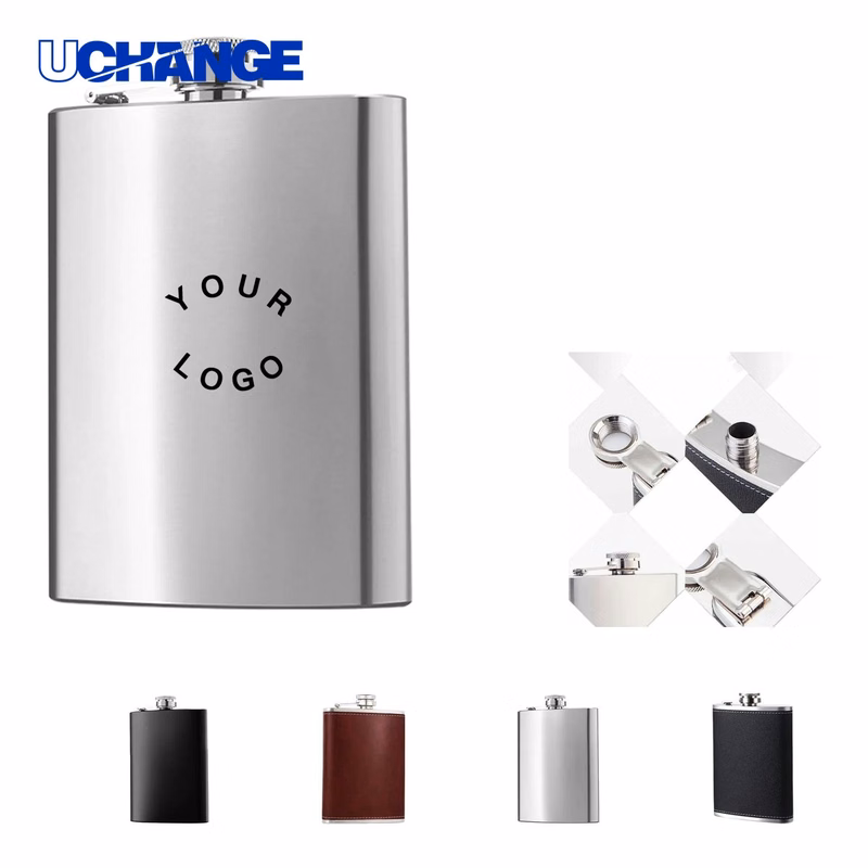 Leakproof Stainless Liquor Flask Bottle for Gifts