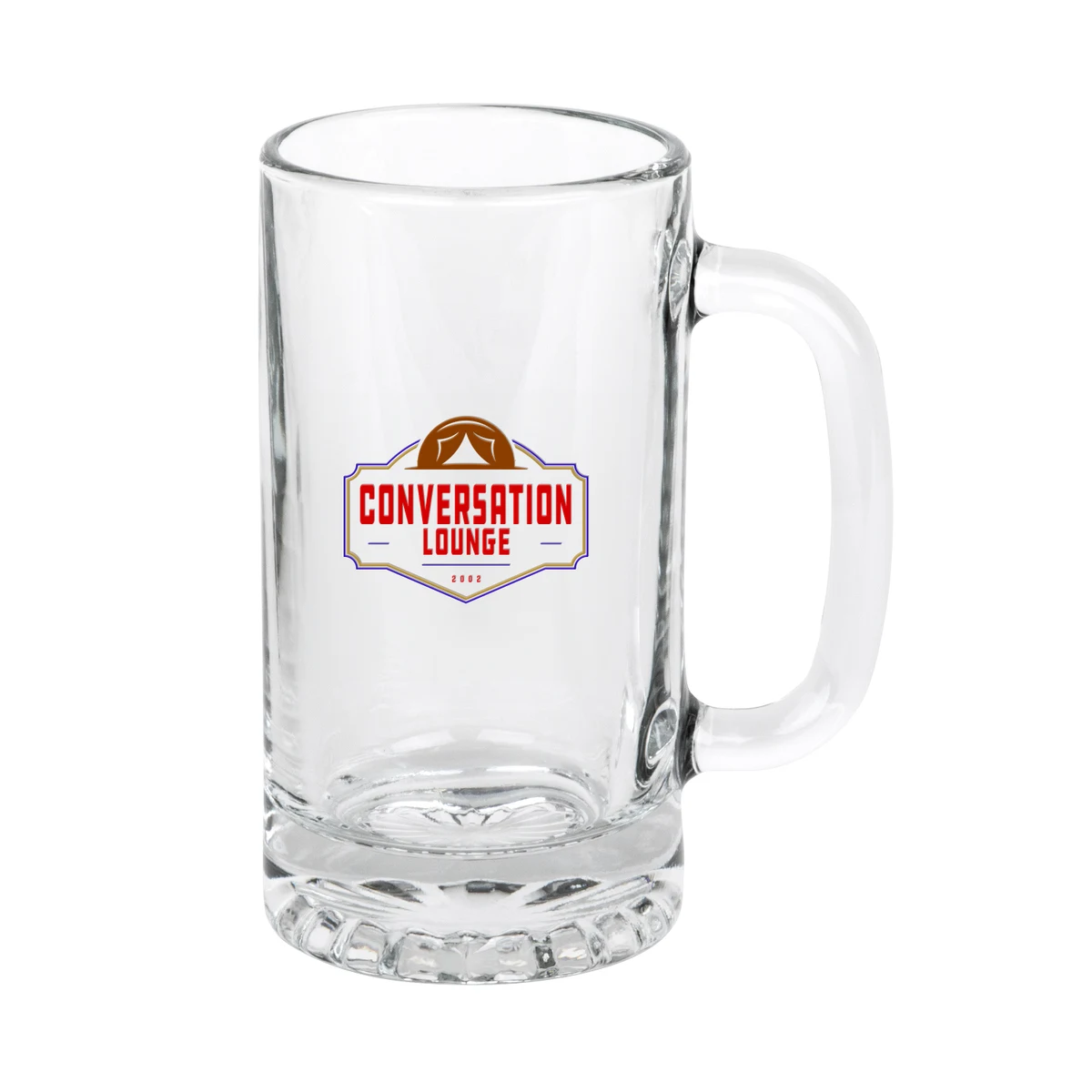16 oz. Libbey® Tankard Starburst Beer Mug (Full Color Imprint) 1
