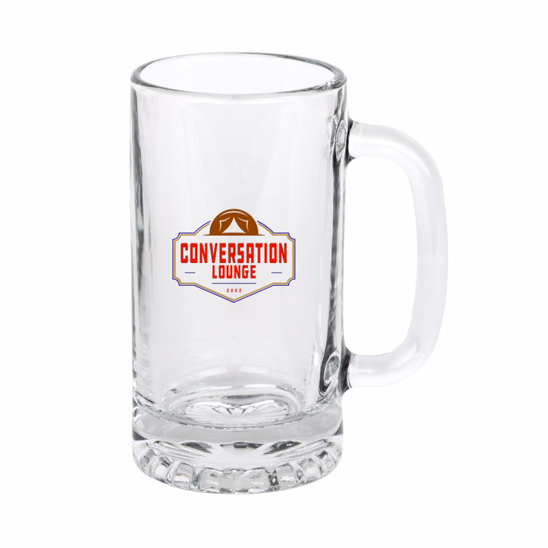 16 oz. Libbey® Tankard Starburst Beer Mug (Full Color Imprint)