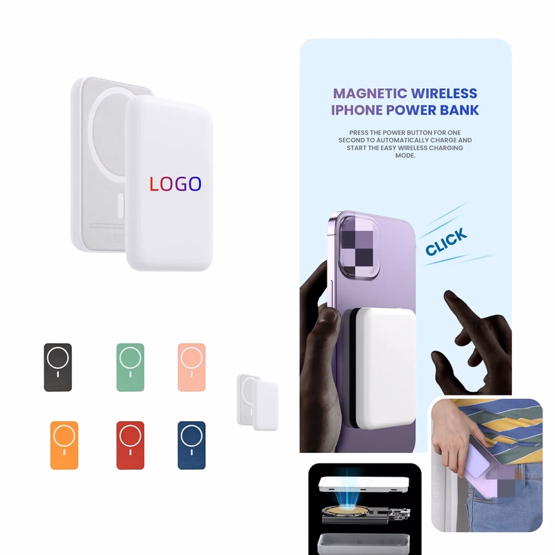 10000mAh Magnetic Wireless Phone Power Bank