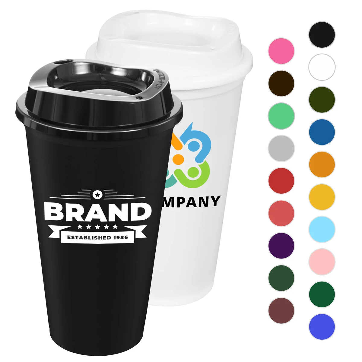 16 Oz. Reusable Coffee Cup 1