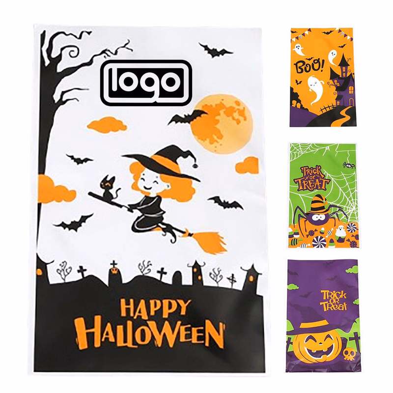 Custom Party Favor Halloween Plastic Candy Bag