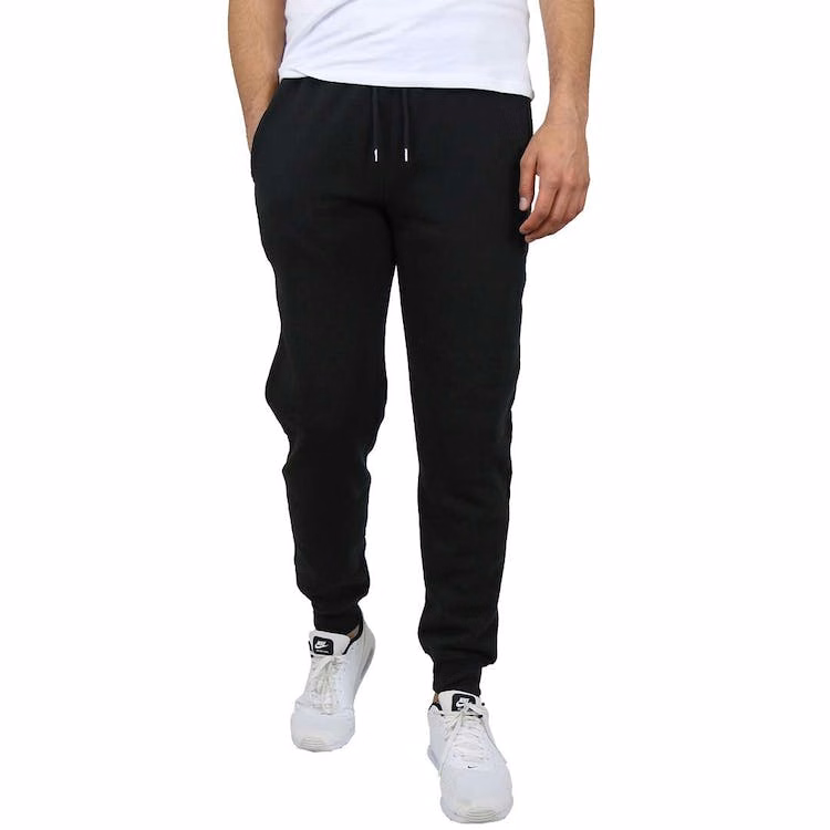 Men's Heavyweight Fleece Joggers - Black S-2X