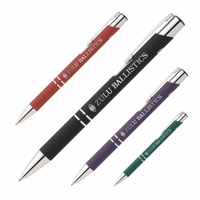 Vogue Matte Recycled Aluminum Pen (Engraved Imprint)