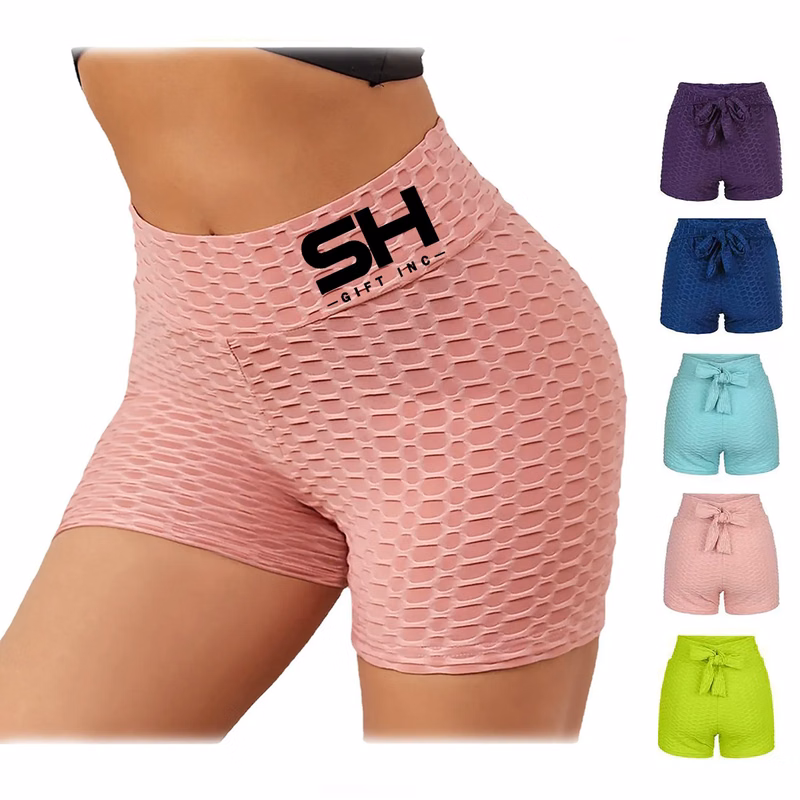 Women High Waisted Workout Shorts