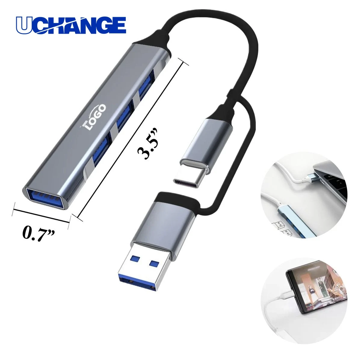 Dual Port USB Connector 1
