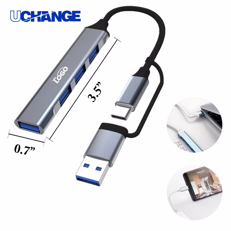 Dual Port USB Connector