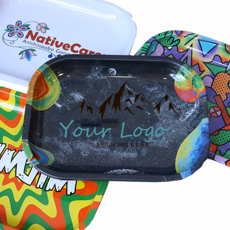 Full Color Tinplate Cigarette Rolling Tray