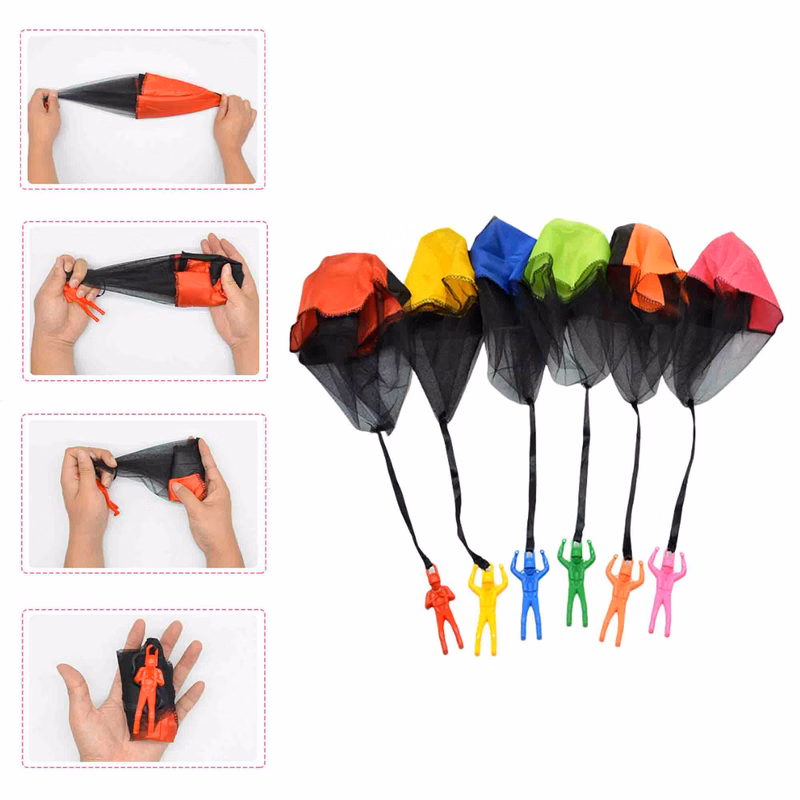 Parachute Soldier Toy for Outdoor Fun