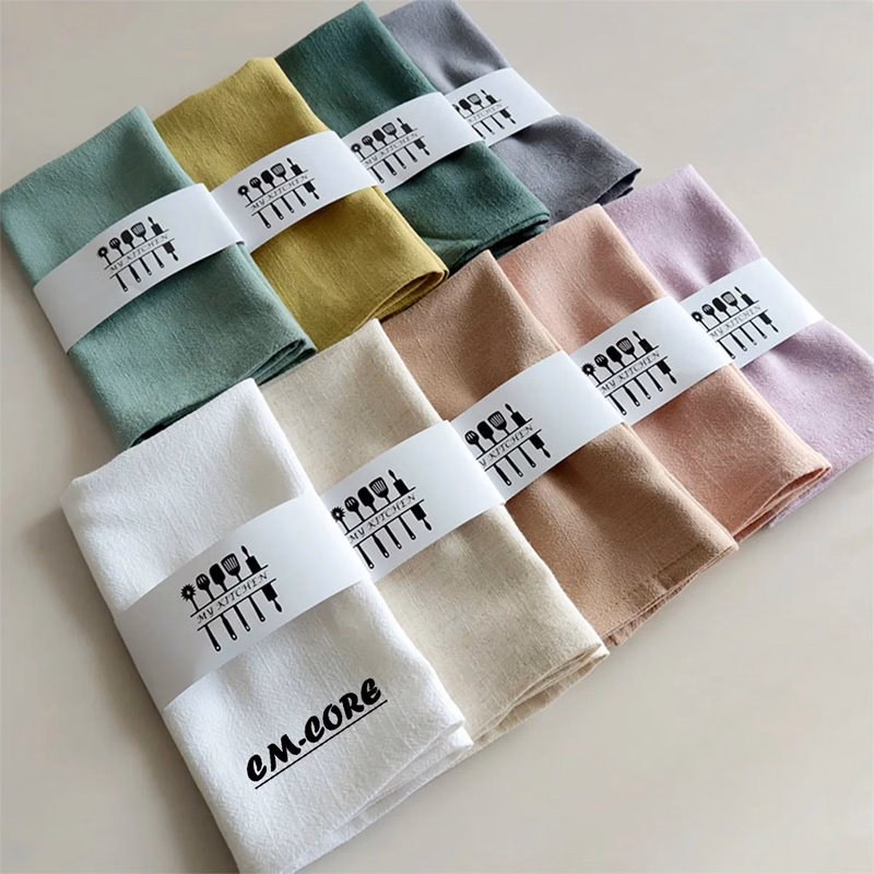 Fringe Linen Dinner Napkins