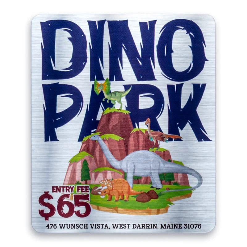 Brushed Aluminum Stickers 1