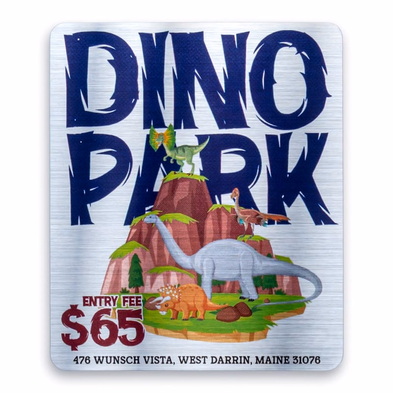 Brushed Aluminum Stickers