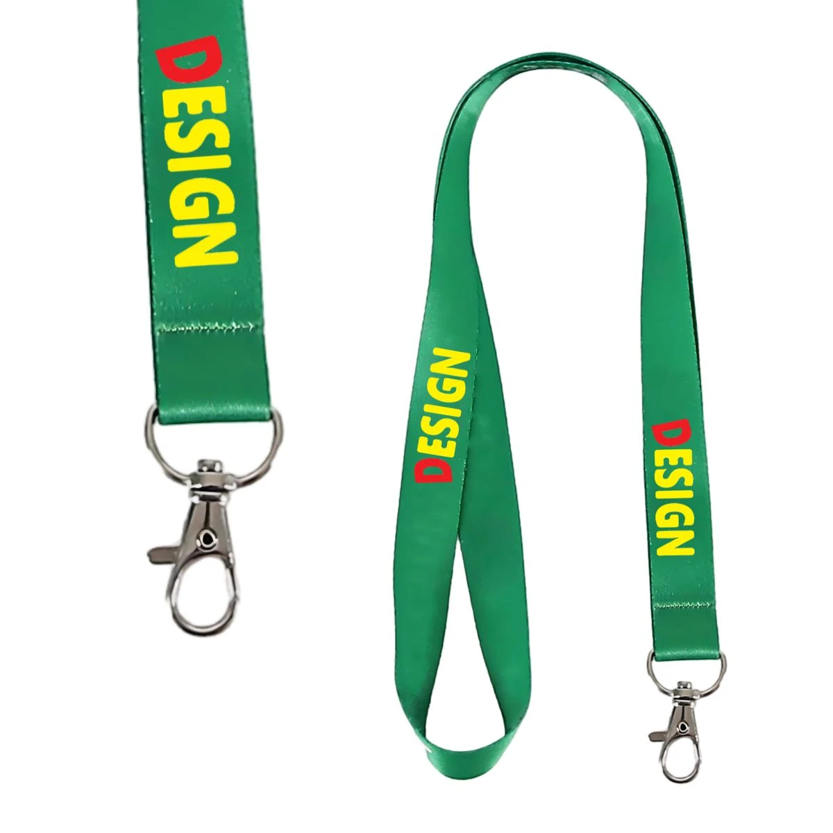 Custom 17 Inch Full Color Lanyard Hook 1