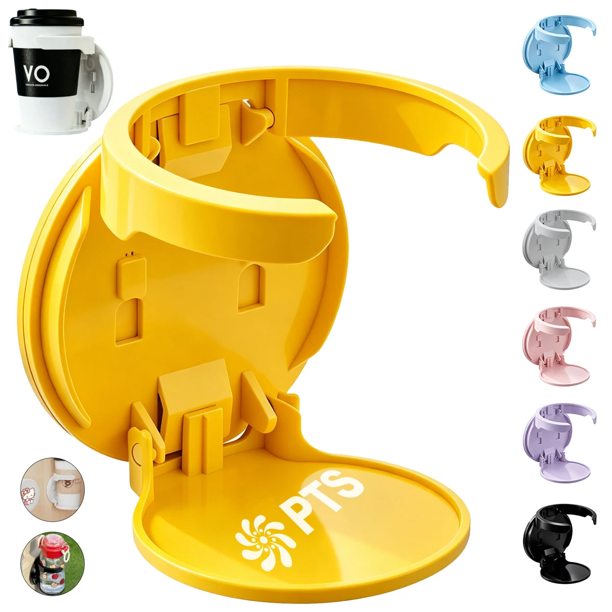 Wall Mounted Folding Cup Holder 1