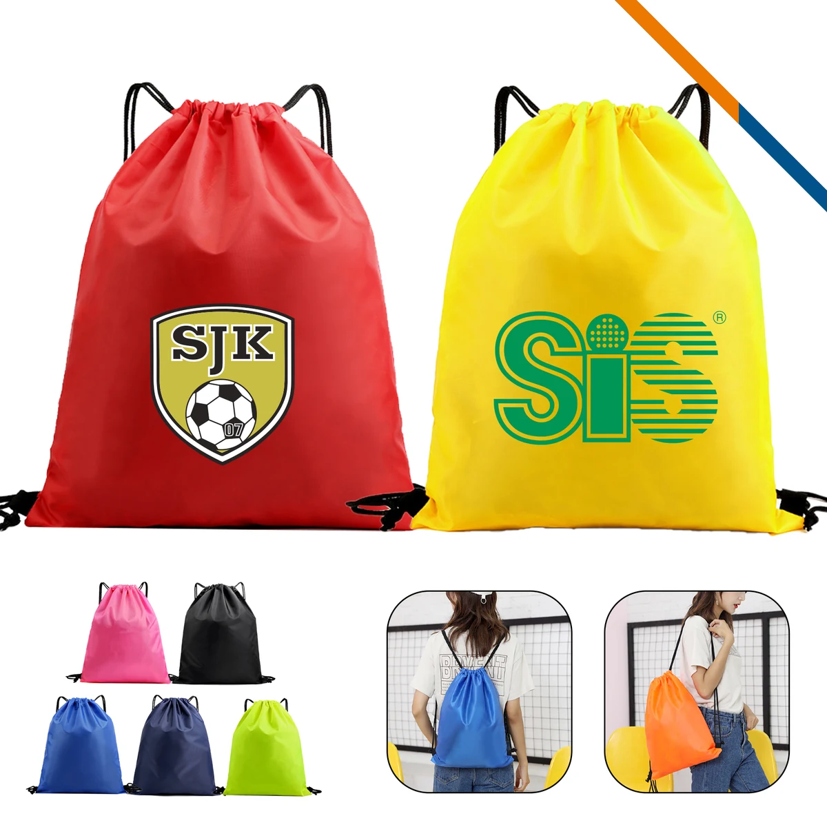 Thalia Drawstring Backpack 1