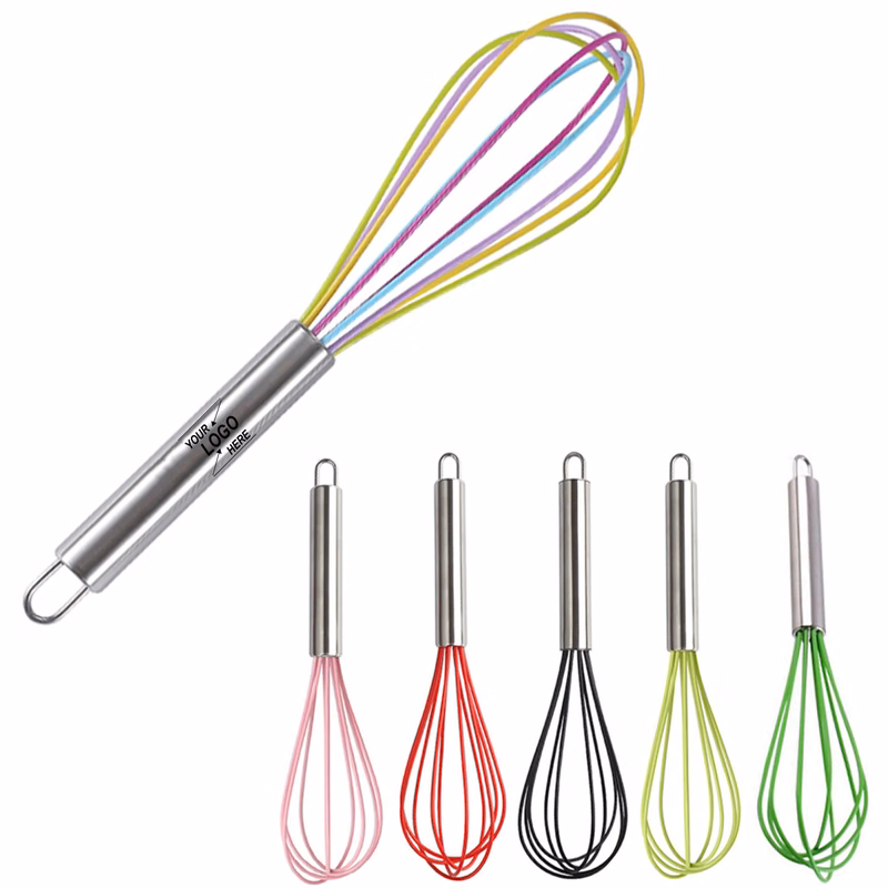 10" Silicone Coated Stainless Steel Whisk