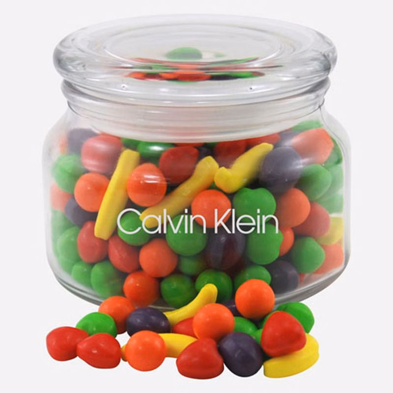 Jar with Candy Fruitz