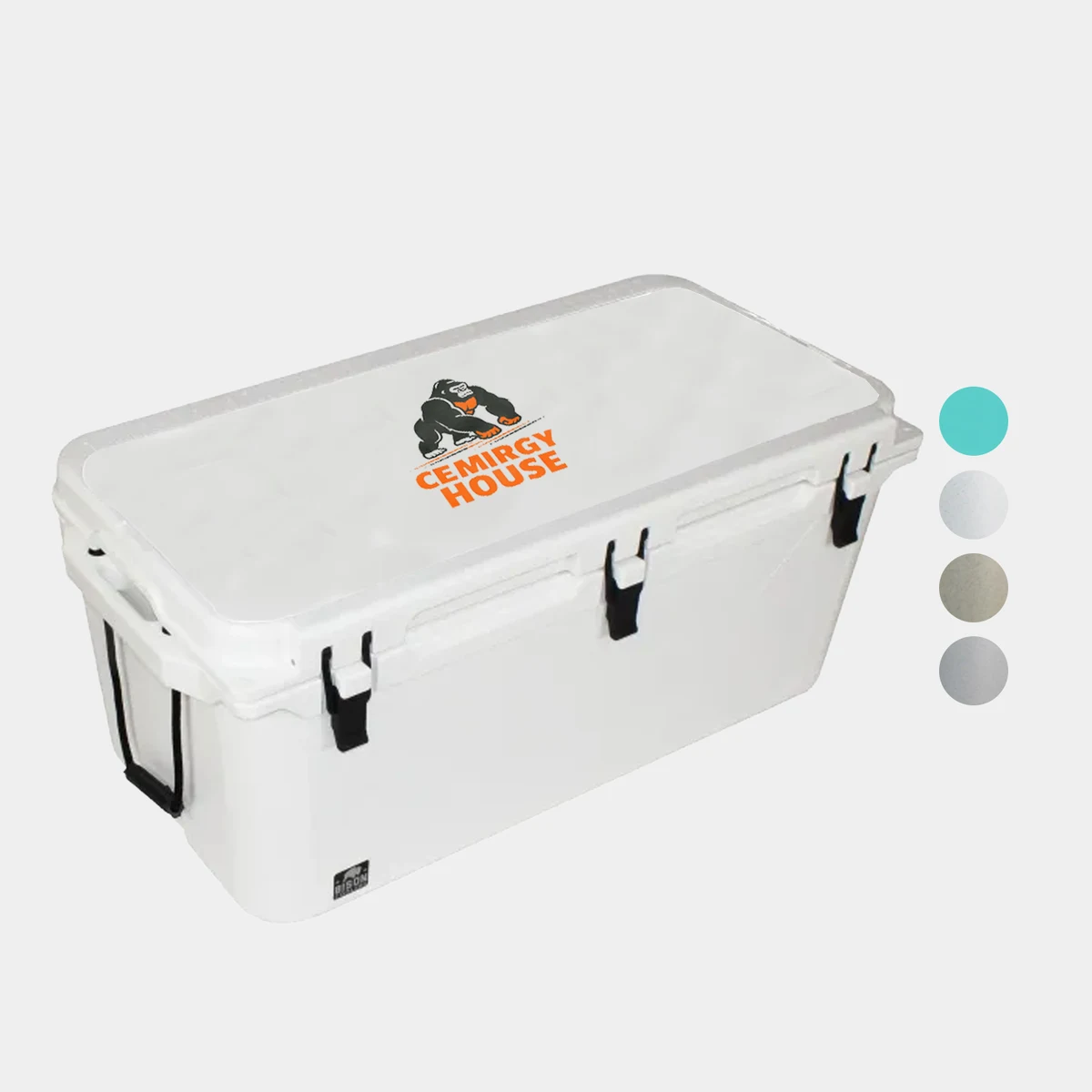 125 QT Bison® USA-Made Hard Cooler Ice Chest (43.25" x 21.625" x 18.75") 1