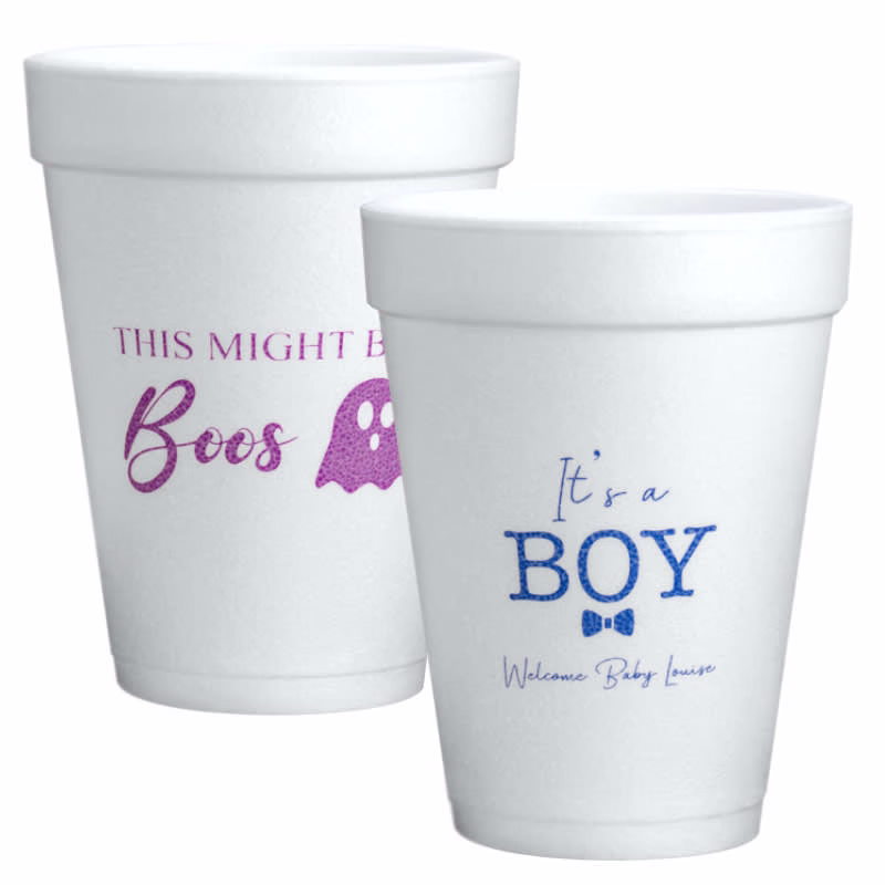 Custom 14 Oz. Foam Cups