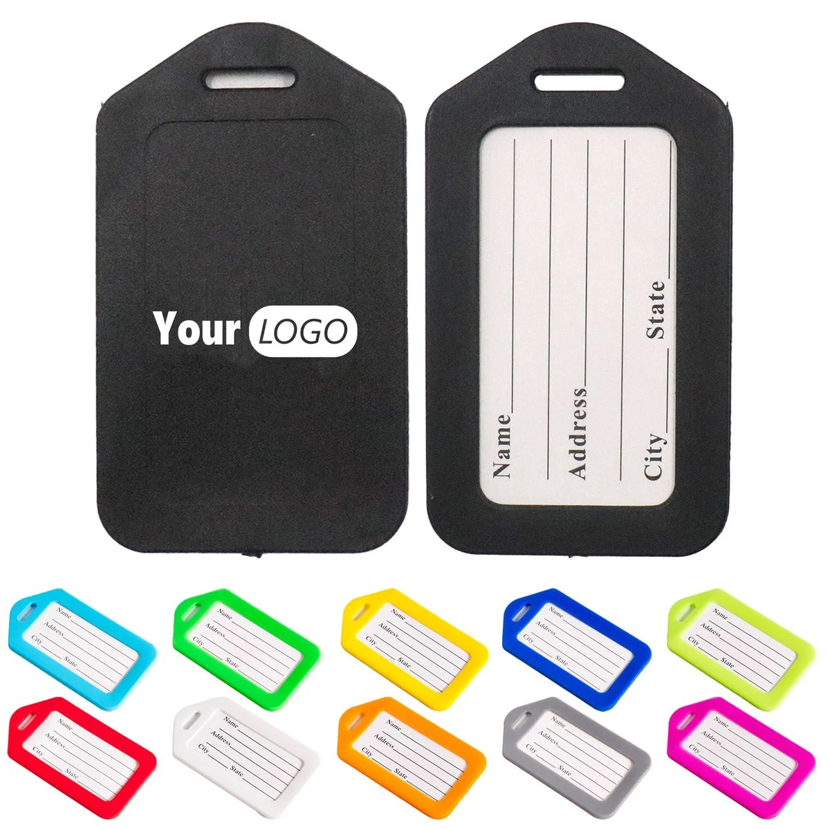 Plastic Travel Luggage Tag 1