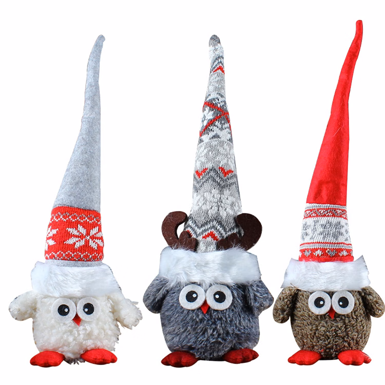 Cute good gift OEM Christmas Santa Doll