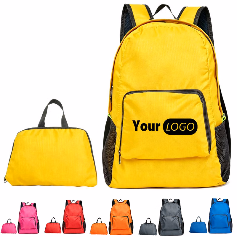 Foldable Polyester Travel Leisure Backpack