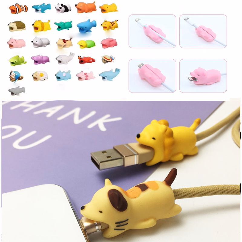 Cute Animal Cable Protector Charger Saver