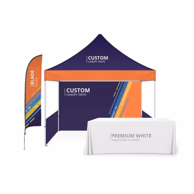 Trade Show Canopy Kit (Topper + Half Wall only)