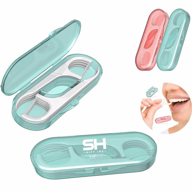 Portable Travel Dental Floss WIth Case