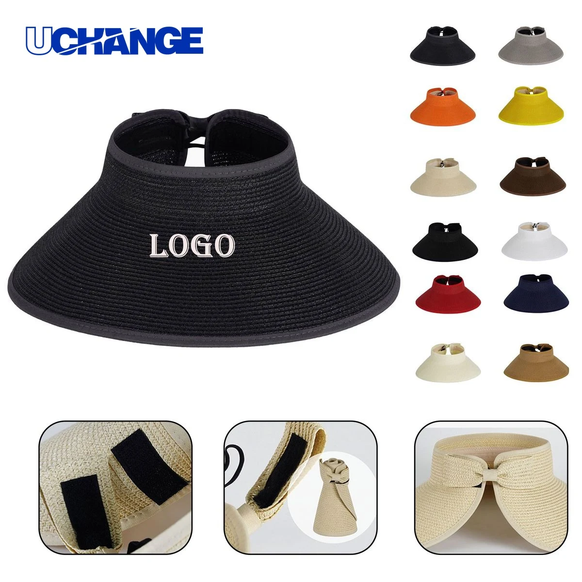 Wide Brim Collapsible Sun Hat 1