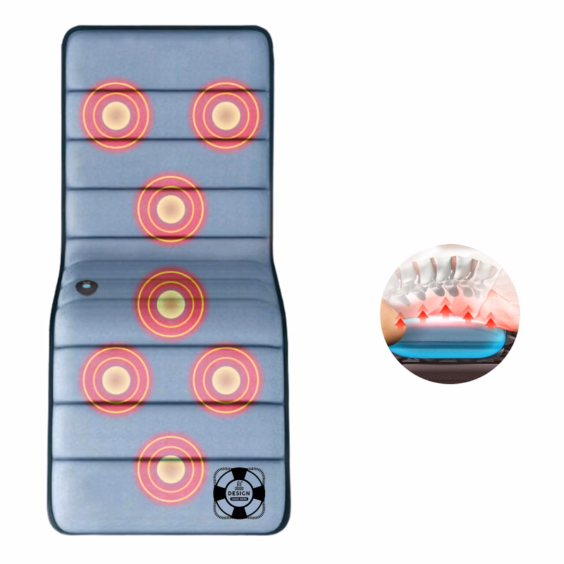 MOQ 50 Heated Electric Massage Cushion for Neck and Lower Back