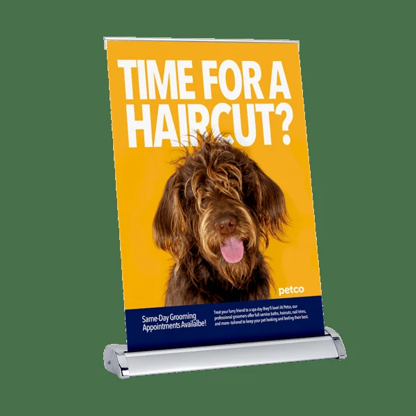 Retractable Tabletop Banner 1