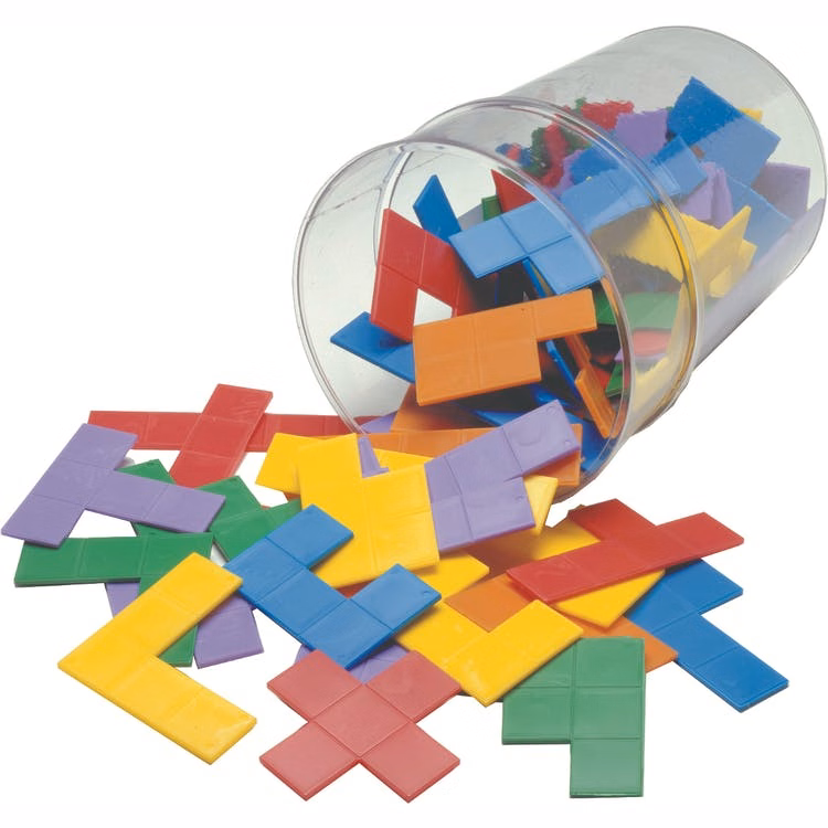 Bulk Pentominoes Toys - 6 Puzzles 72 Pieces