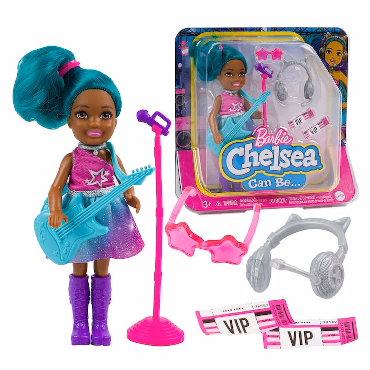 Barbie Chelsea Can Be...Rock Star - Accessories Included