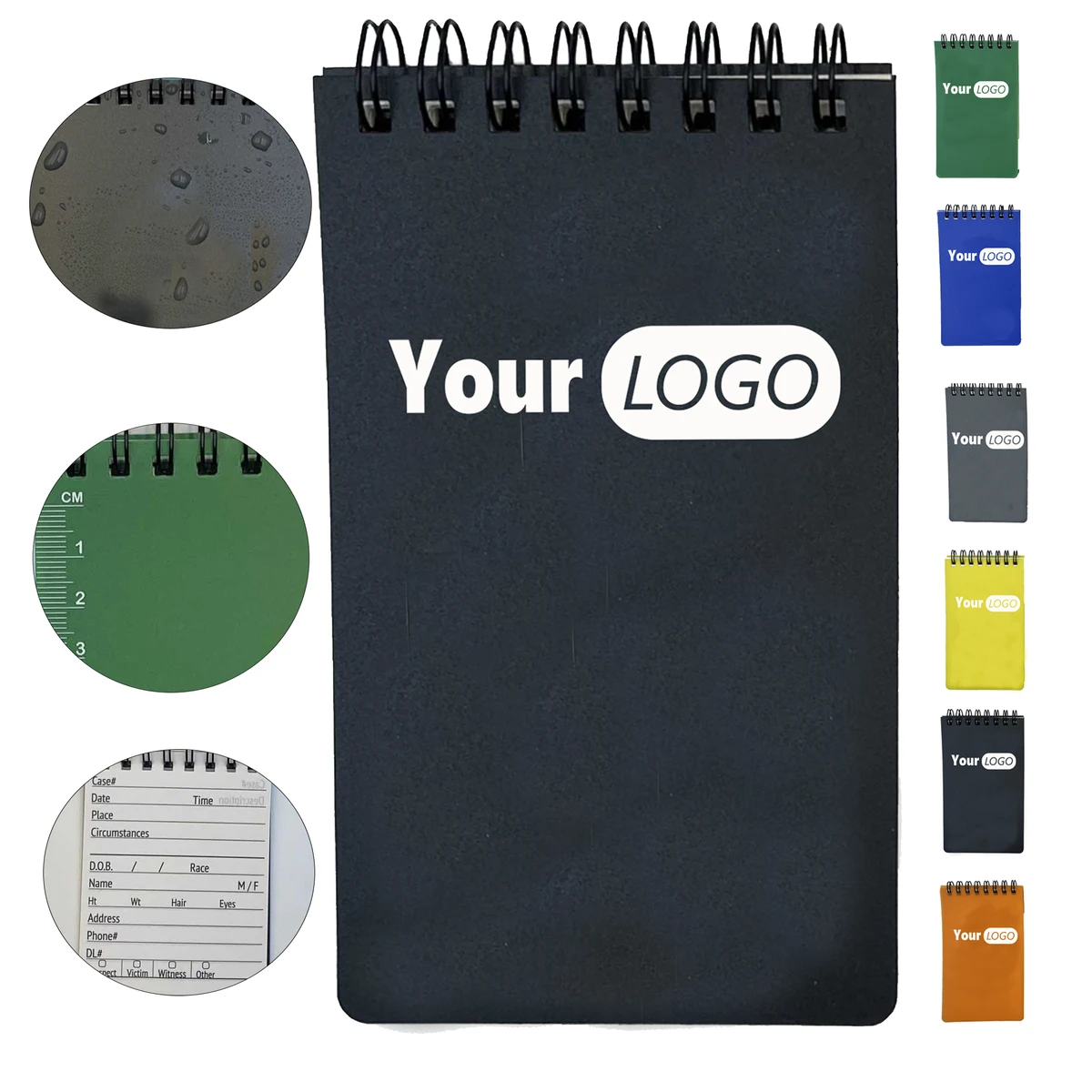Custom Wirebound Pocket Journal 1
