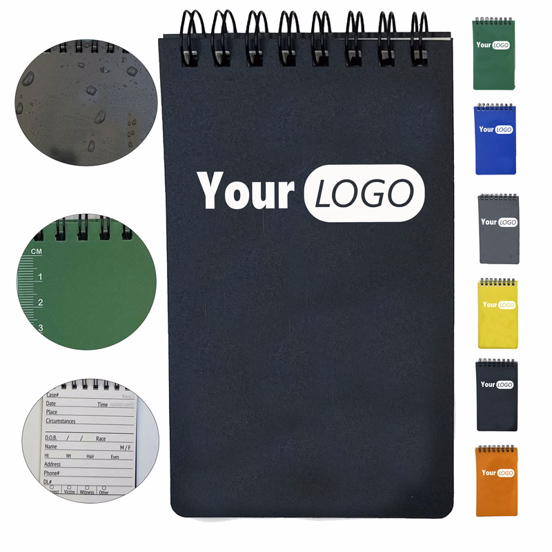 Custom Wirebound Pocket Journal