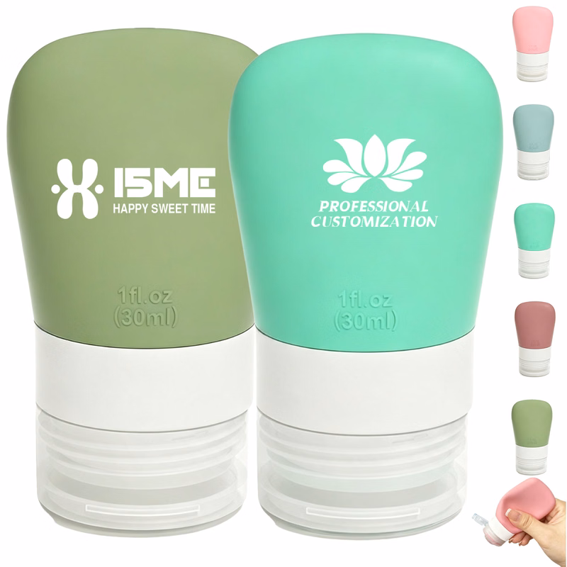 1 oz Silicone Travel Bottle