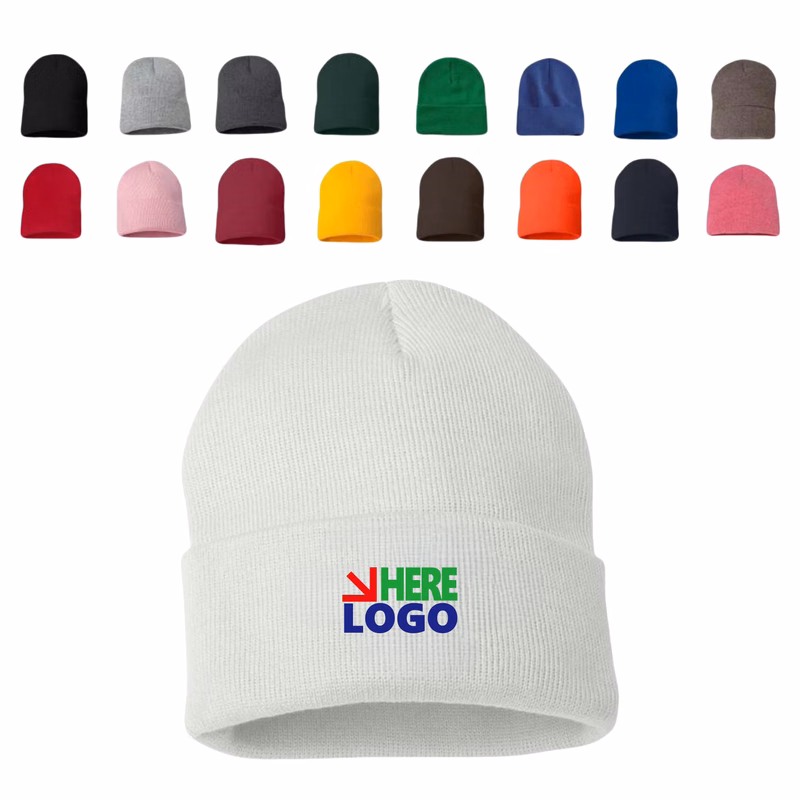 Knit Beanie Caps Stay Warm In The Cold