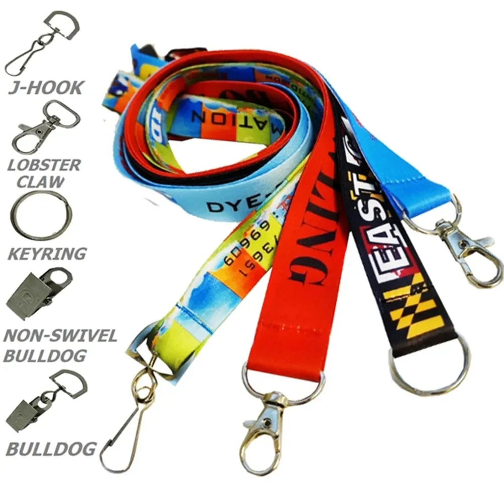 Custom Sublimation Lanyards Badge Holder 1